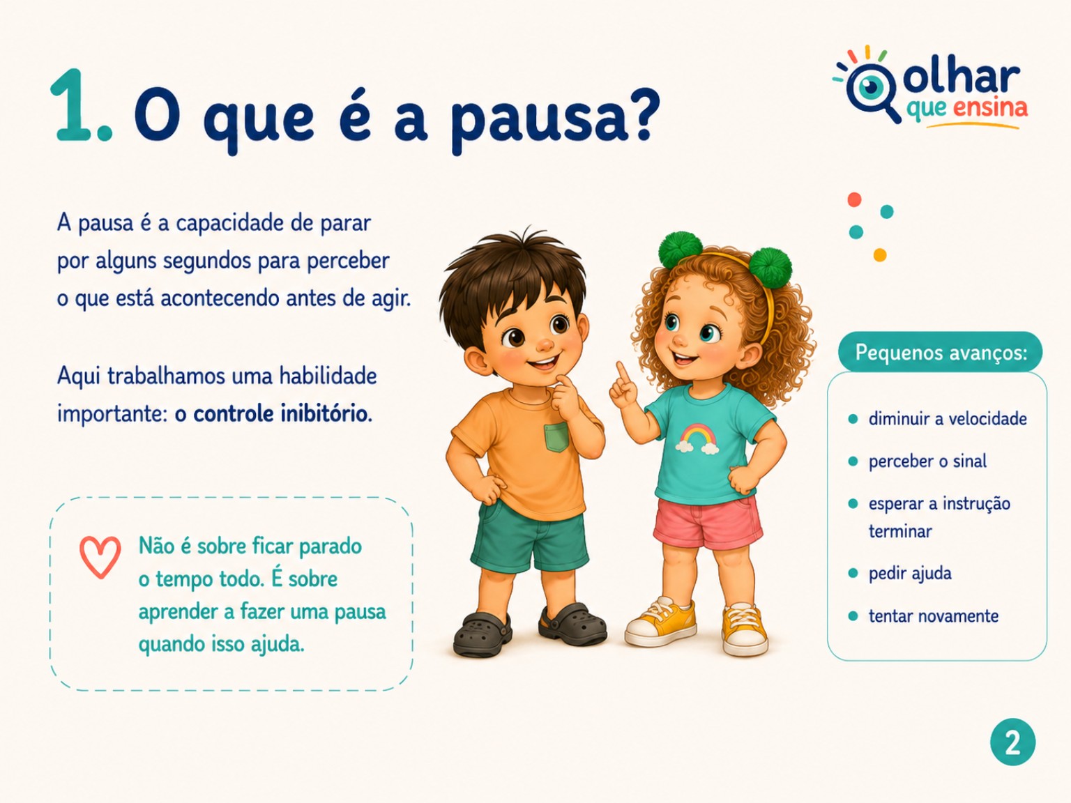Card: O que é a pausa?